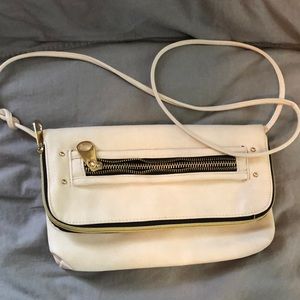charming charlie white cross body